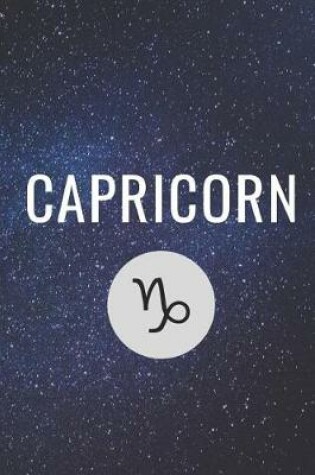 Cover of Capricorn Star Sign Journal