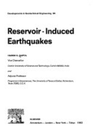 Cover of Reservoir Induced Earthquakes