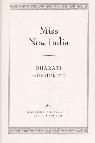 Cover of Miss New India