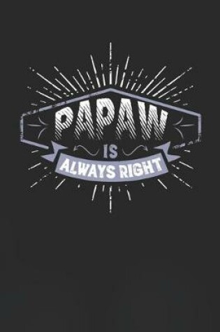 Cover of Papaw Is Always Right