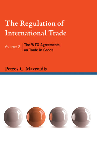 Cover of The Regulation of International Trade, Volume 2