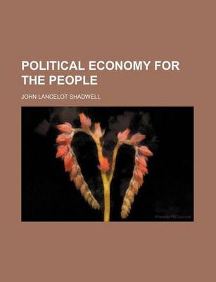 Book cover for Political Economy for the People