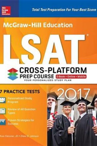 Cover of McGraw-Hill Education LSAT 2017 Cross-Platform Prep Course