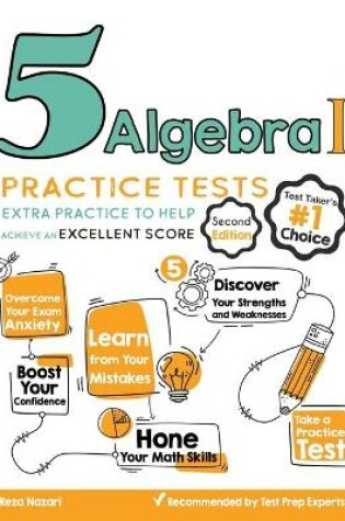 Cover of 5 Algebra I Practice Tests
