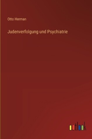 Cover of Judenverfolgung und Psychiatrie