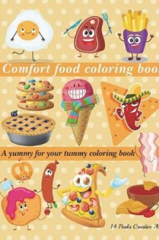 Cover of Comfort Food Coloring Book