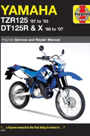 Cover of Yamaha TZR125 (87 - 93) & DT125R/X (88 - 07) Haynes Repair Manual