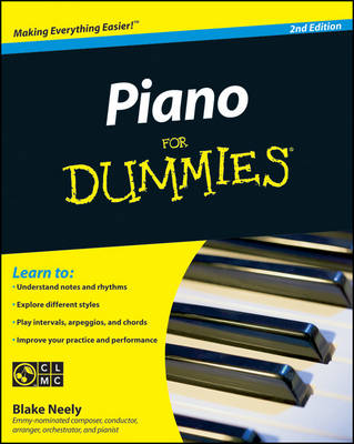 Book cover for Piano For Dummies