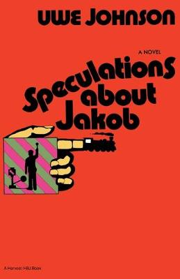 Book cover for Speculations about Jakob