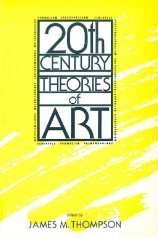 Cover of Twentieth-Century Theories of Art