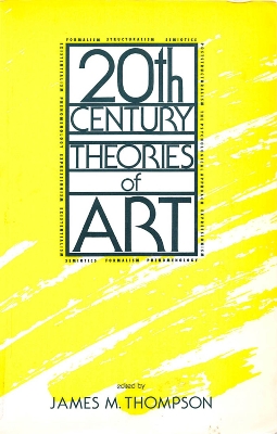 Book cover for Twentieth-Century Theories of Art