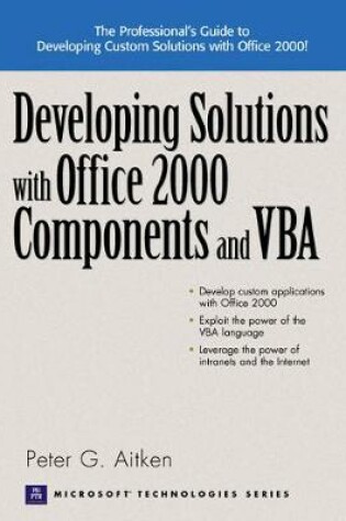 Cover of Developing Solutions with Office 2000 Components and VBA