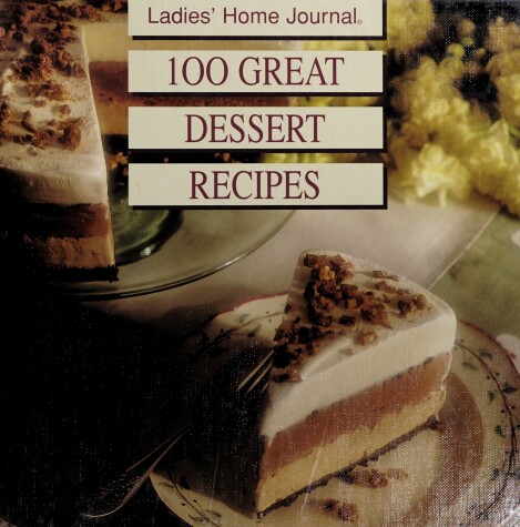 Book cover for 100 Great Dessert Recipes