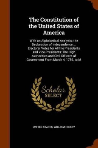 Cover of The Constitution of the United States of America