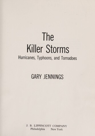 Book cover for Killer Storms