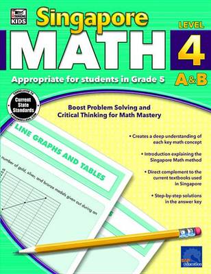 Cover of Singapore Math, Grade 5