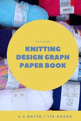 Book cover for Knitting Design Graph Paper Book 4