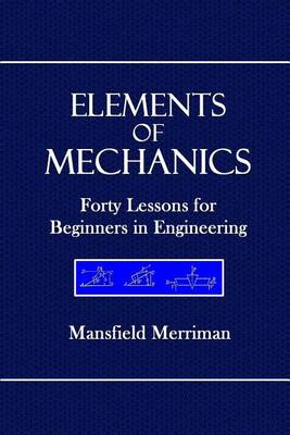 Book cover for Elements in Mechanics