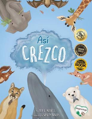 Book cover for Así Crezco