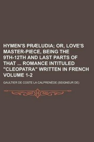 Cover of Hymen's Praeludia Volume 1-2