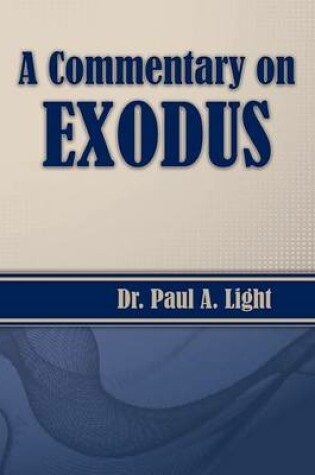 Cover of A Commentary on Exodus