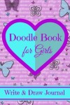 Book cover for Doodle Book for Girls