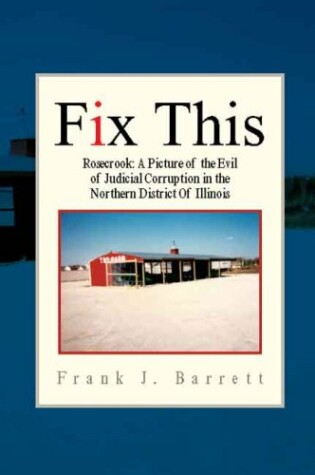 Cover of Fix This