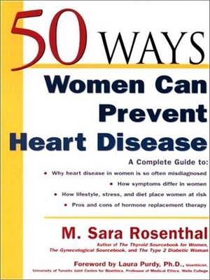 Book cover for 50 Ways Women Can Prevent Heart Disease