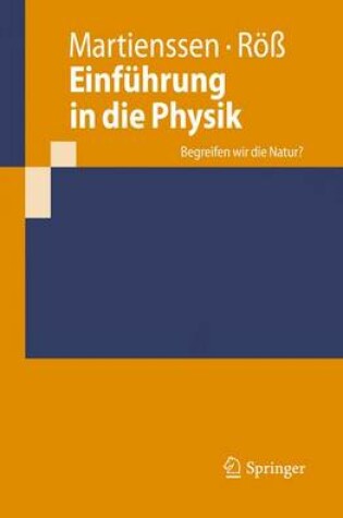 Cover of Einfuhrung in Die Physik