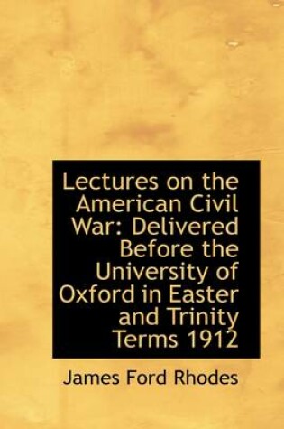 Cover of Lectures on the American Civil War