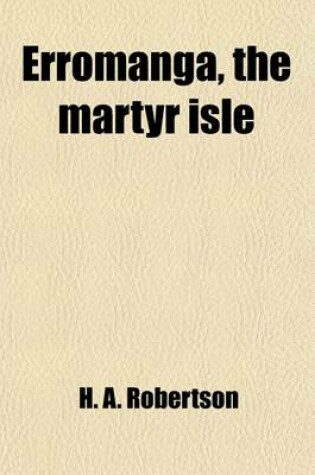 Cover of Erromanga, the Martyr Isle