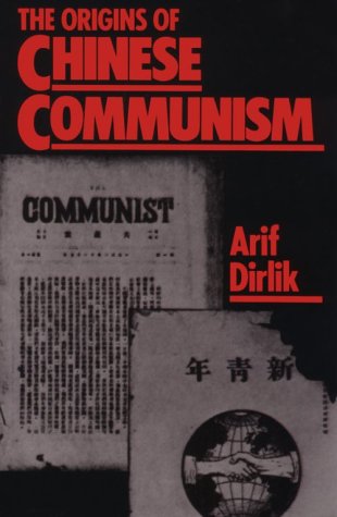 Book cover for The Origins of Chinese Communism