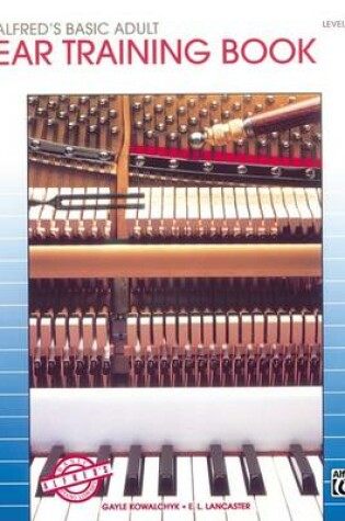 Cover of Alfred's Basic Adult Piano Course Eartraining 1