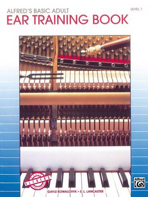 Cover of Alfred's Basic Adult Piano Course Eartraining 1