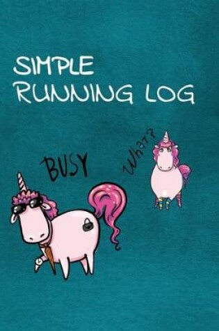 Cover of Simple Running Log