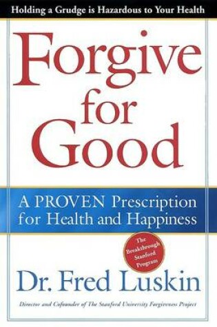 Cover of Forgive for Good