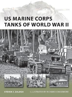 Book cover for US Marine Corps Tanks of World War II