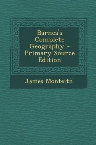 Cover of Barnes's Complete Geography