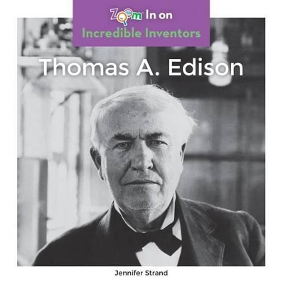 Book cover for Thomas A. Edison