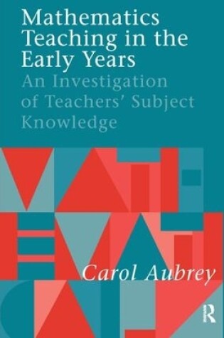 Cover of Mathematics Teaching in the Early Years