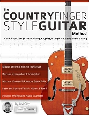 Book cover for The Country Fingerstyle Guitar Method