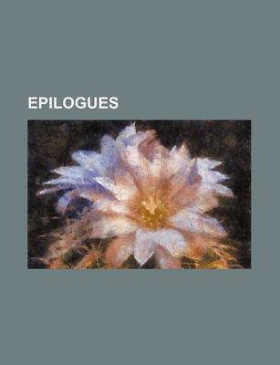 Book cover for Epilogues