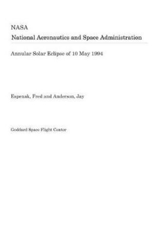 Cover of Annular Solar Eclipse of 10 May 1994