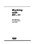 Book cover for Working with RT-II