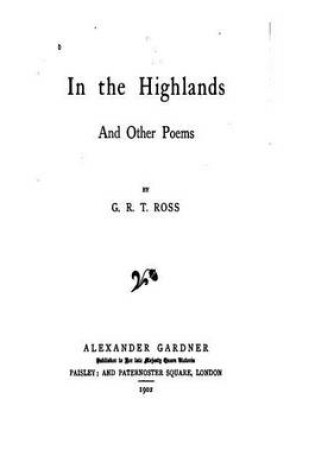 Cover of In the Highlands and Other Poems