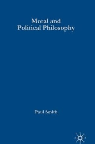 Cover of Moral and Political Philosophy