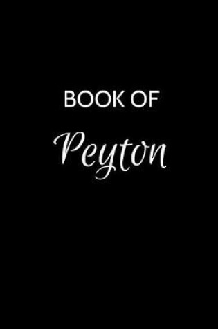Cover of Book of Peyton