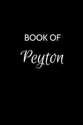 Book cover for Book of Peyton