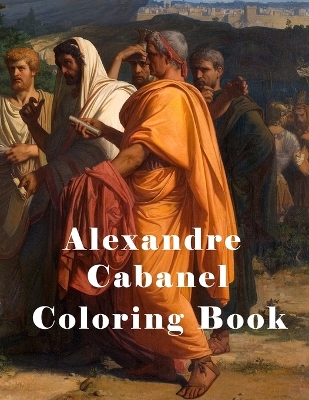 Book cover for Alexandre Cabanel Coloring Book