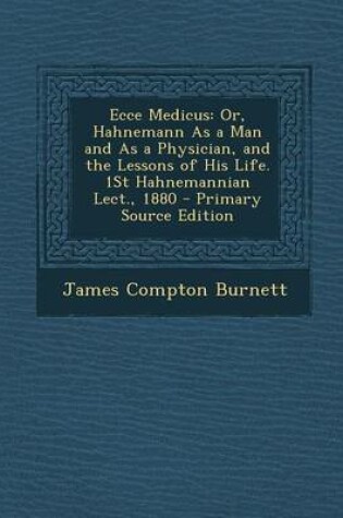 Cover of Ecce Medicus